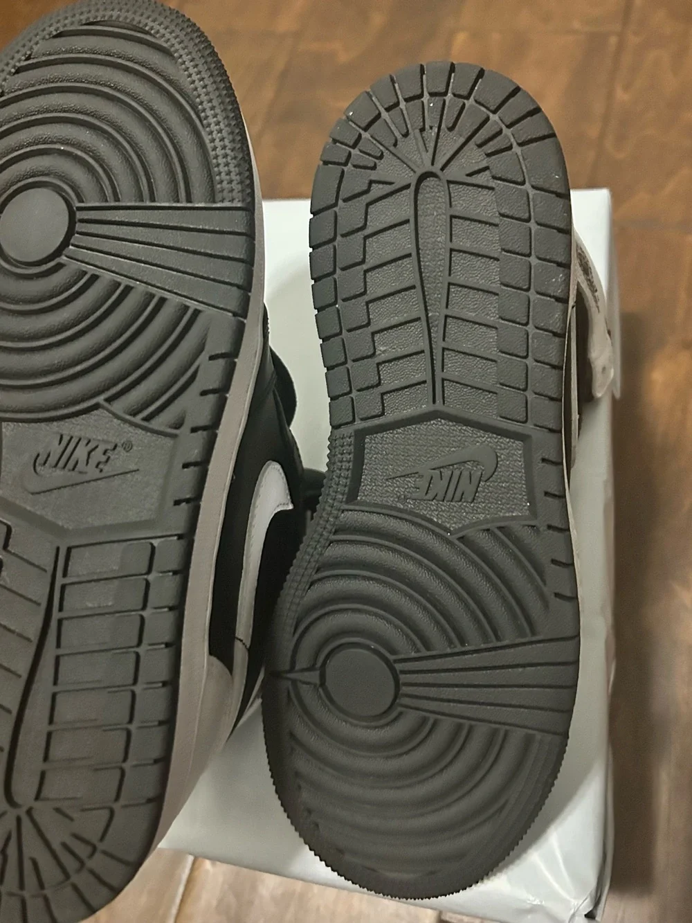 Nike Kids Black and White High-Top Sneakers - Picture 8 of 16